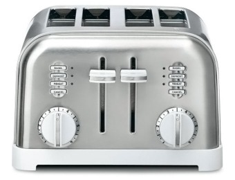 $65 off Cuisinart CPT-180W Metal Classic 4-Slice Toaster