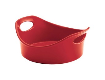 $28 off Rachael Ray 58524 1-1/2-Quart Round Open Baker - Red