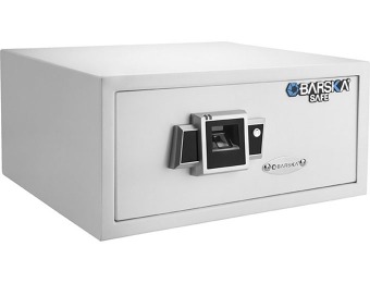 $246 off Barska BX-300 Biometric Fingerprint Safe, White