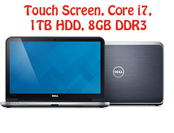 $389 off Dell Inspiron 15R Touch laptop w/code: JS3KG6045QZ2BR