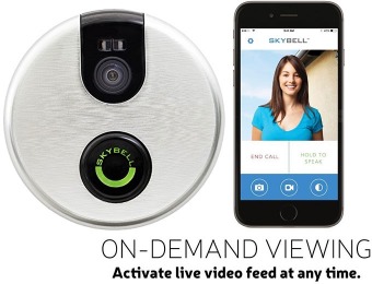 $45 off SkyBell Wi-Fi Video Doorbell Version 2.0 (Silver)