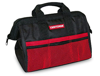 60% off Craftsman 13" Tool Bag with Mesh Pockets