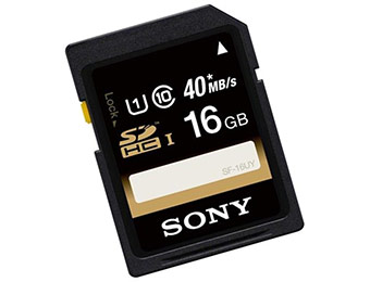 76% off Sony 16GB High Speed Class 10 SDHC Memory Card