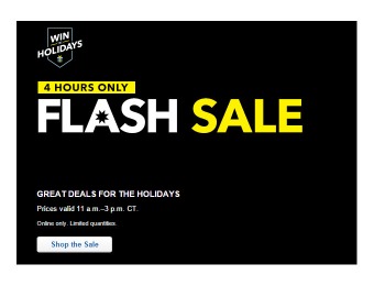 Best Buy 4-Hour Flash Sale, MacBook & Printer Deals