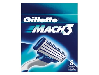 38% off 8-Pack of Gillette Mach3 Refill Blades