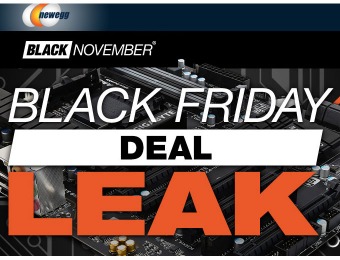 Newegg Black Friday Deal Leak - Preview the Deals Now