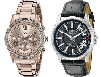 Up to 91% off Top Watches for Men and Women