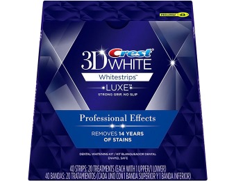 37% off Crest 3D White Luxe Whitestrips Professional Effects