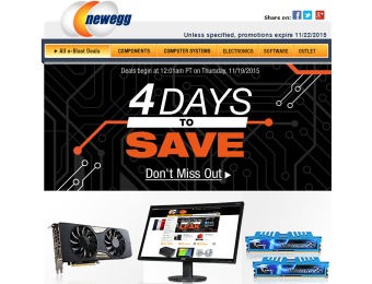 Newegg 4-Day Sale - Tons of Hot Deals