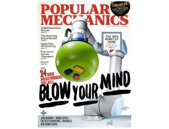 91% off Popular Mechanics Magazine, $7.98 / 20 Issues