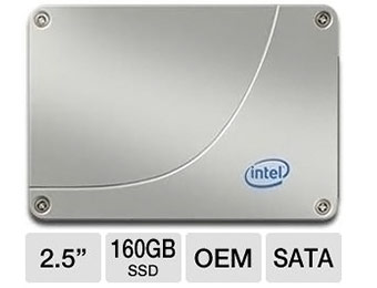 Intel X25-M SATA 160 GB Solid State Drive after $30 rebate