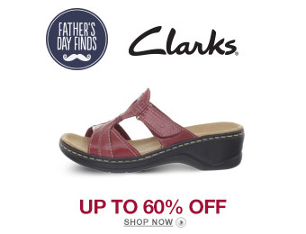 Up to 65% off Clarks Shoes for Men & Women