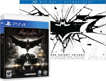 $88 off Dark Knight Trilogy: Ultimate Edition + Arkham Knight - PS4