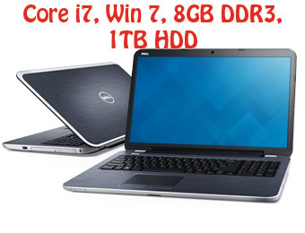 $300 off Dell Inspiron 17R Laptop w/code: WB1K$2?XNNBBLM