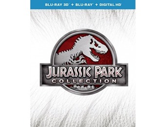 72% off Jurassic Park Collection (Blu-ray 3D + Blu-ray + Digital HD)