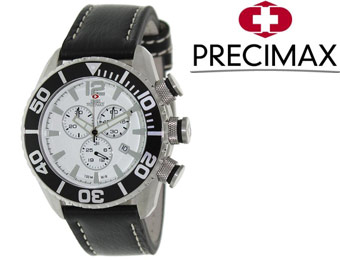 $679 off Swiss Precimax SP12178 Executive Elite II Leather Watch