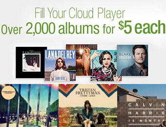 Over 2,000 MP3 Albums on sale for $5 each