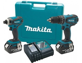 $515 off Makita XT211M 18V LXT Lithium-Ion 2-Pc Cordless Combo Kit