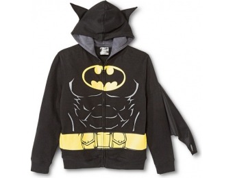50% off Batman Boys Hooded Sweatshirt