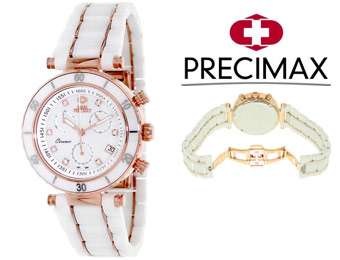 $695 off Swiss Precimax SP13163 Sophie Ceramic Elite Watch