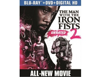 61% off The Man with the Iron Fists 2 (Blu-ray + DVD + Digital HD)