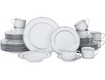 $553 off Mikasa Porcelain 40-Pc Regent Bead Dinnerware Set