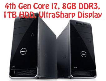 $324 off Dell XPS 8700 Desktop & Display w/ code 0H9Q3PQ6L3744C