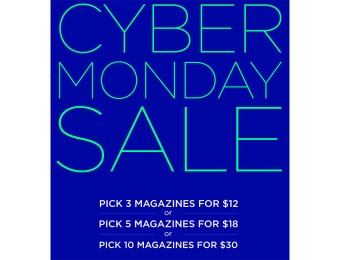 DiscountMags Cyber Monday Sale - All the Top-Titles on Sale