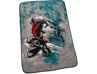 60% off Marvel Comics Ant-Man Action Fleece Blanket