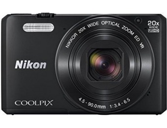 47% off Nikon S7000 COOLPIX Digital Camera, Black #26483