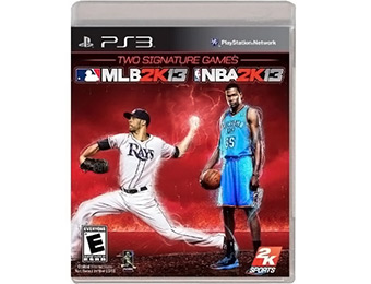 25% off 2K Sports Combo Pack (PS3) MLB2K13/NBA2K13
