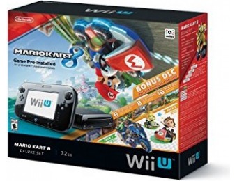 17% off Nintendo Wii U 32GB Mario Kart 8 (Pre-Installed) Deluxe Set