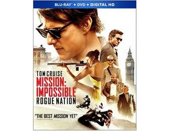 50% off Mission: Impossible - Rogue Nation Blu-ray Combo
