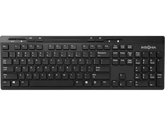 53% off Insignia NS-PNK5011 Wireless Keyboard - Black