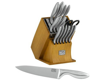 $95 off Chicago Cutlery Forum 16-Piece Block Knife Set