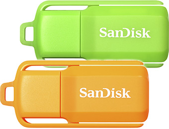 67% off SanDisk Cruzer Switch 8GB USB Flash Drives