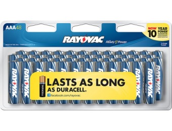50% off Rayovac 824-48CTF AAA Batteries (48-pack)