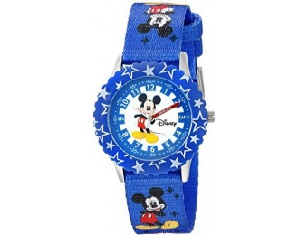 78% off Disney Kids' W002481 Mickey Mouse Time Teacher Watch