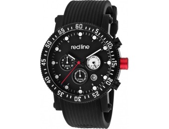 93% off Red Line Compressor Diver Multi-Function Silicone Watch