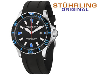 81% off Stuhrling Original 706.02 Aquadiver Regatta Men's Watch