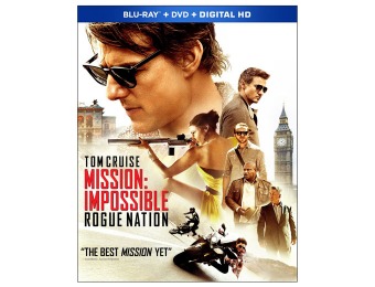 55% off Mission: Impossible - Rogue Nation Blu-Ray + DVD Combo