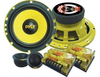 71% off Pyle PLG6C 6.5-Inch 400W 2-Way Custom Component System