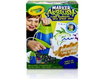 63% off Crayola Marker Airbrush Set (04-8727)