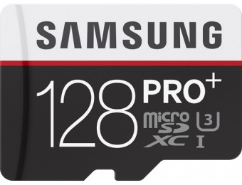 $110 off Samsung Pro+ 128GB microSD Class 10 Memory Card