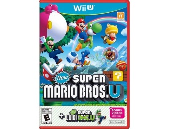 25% off New Super Mario Bros U + New Super Luigi U (Nintendo Wii U)