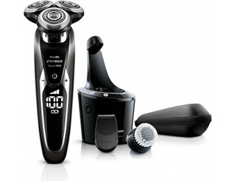 $155 off Philips Norelco Electric Shaver 9700 with Cleansing Brush