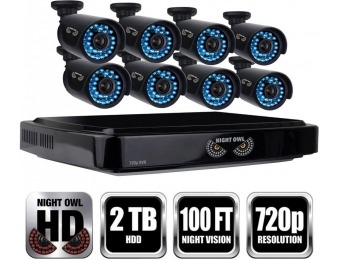 29% off Night Owl B-A720-162-8 Smart HD Video Security System