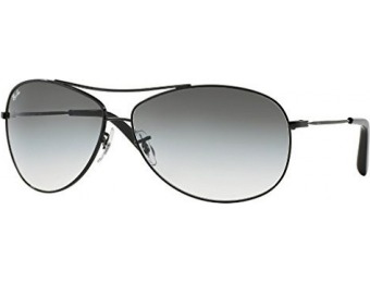 $100 off Ray-Ban 0RB3454L Aviator Sunglasses, Black
