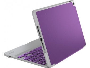 56% off Zagg ID6ZFN-PU0 Zaggfolio Bluetooth Keyboard iPad Air 2 Case