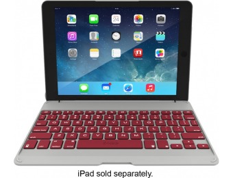 56% off Zagg ID5ZFN-RDB Zaggfolio Keyboard iPad Air Case - Crimson